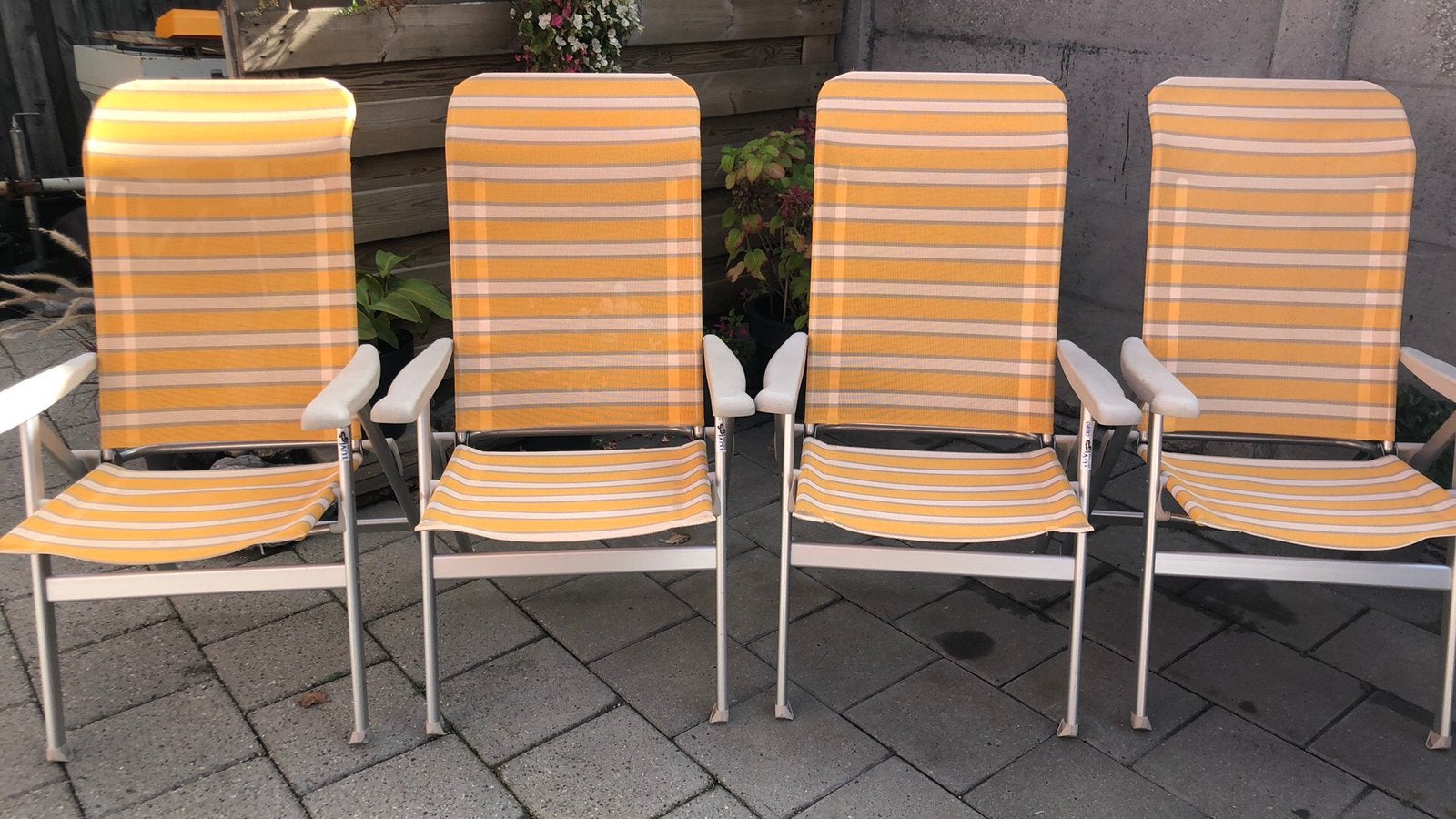 Crespo tuin / campingstoel, Caravans en Kamperen, Ophalen, Zo goed als nieuw, Campingstoel