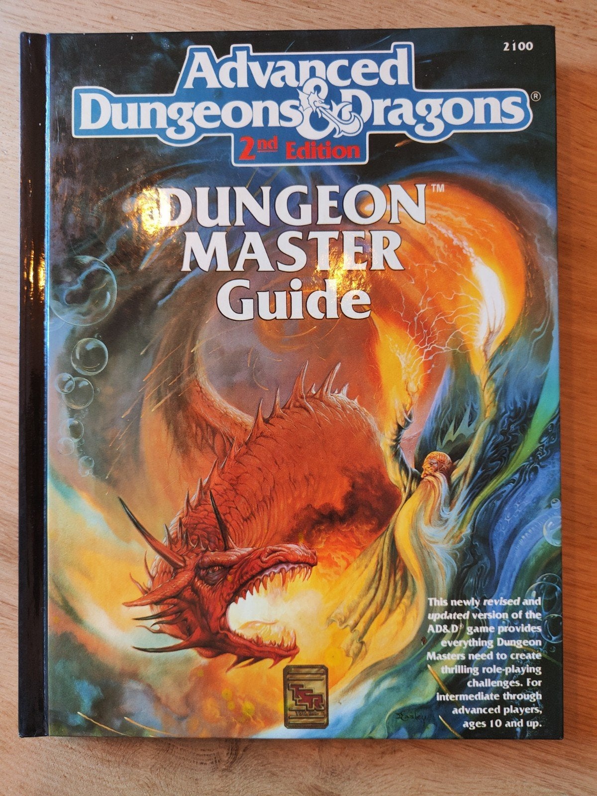 Advanced Dungeons & Dragons 2nd Edition Dungeon Master Guide, Ophalen of Verzenden, Gelezen, David Cook