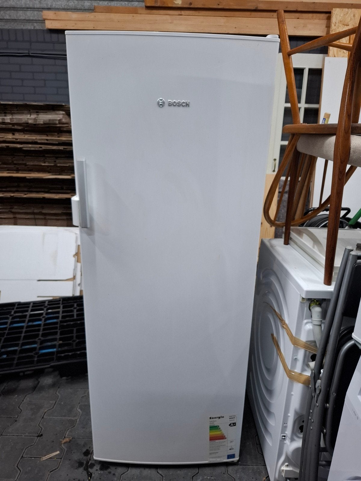 Bosch Vrieskast GSN81E00 - A+ Energieklasse - Vrijstaand, Witgoed en Apparatuur, Gebruikt, Minder dan 60 cm, 160 cm of meer, Energieklasse A of zuiniger