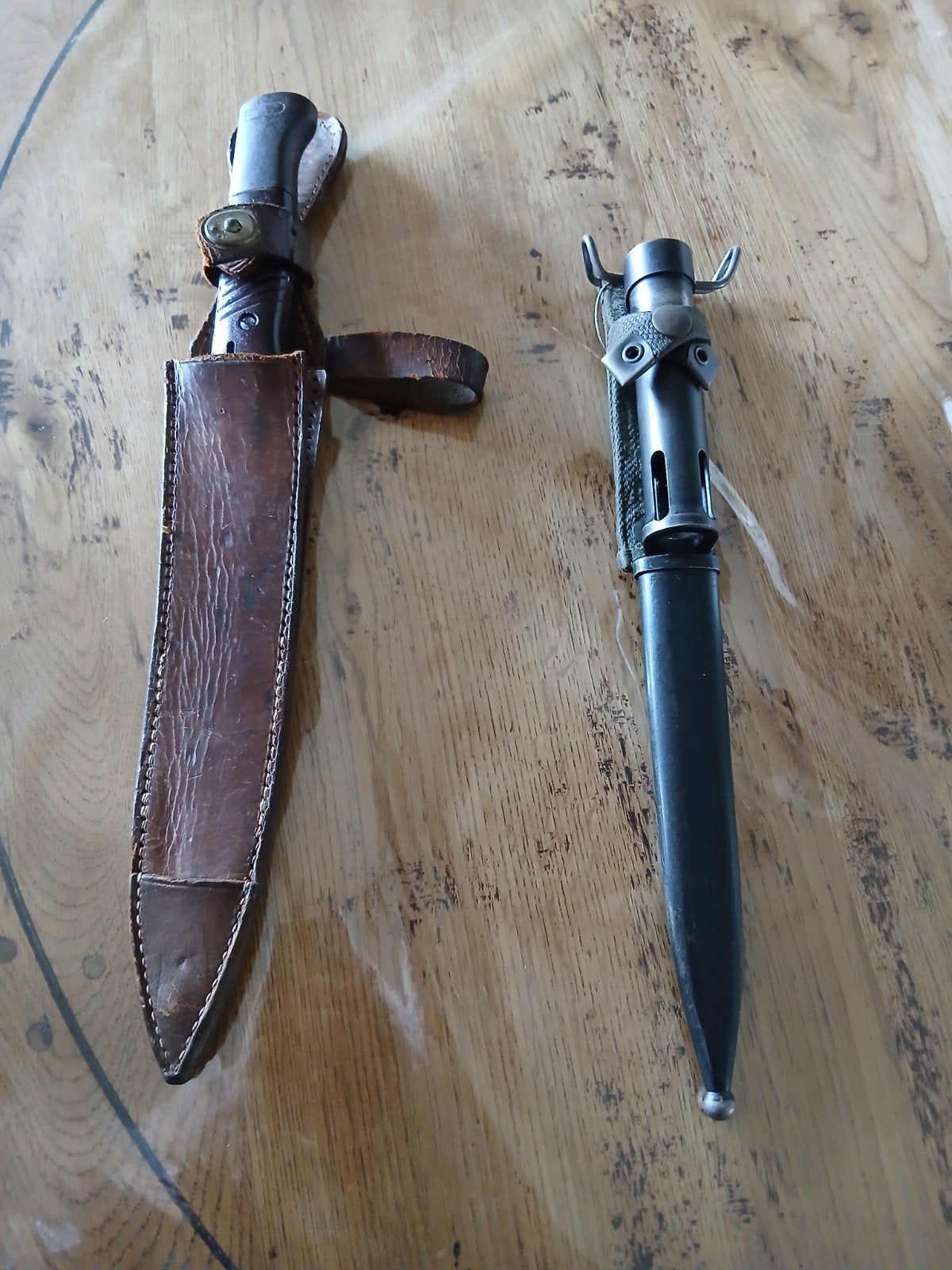 K98 Bajonet en FAL 7.62mm Bajonet, Ophalen of Verzenden, Overige soorten, Overige gebieden, Mes of Dolk