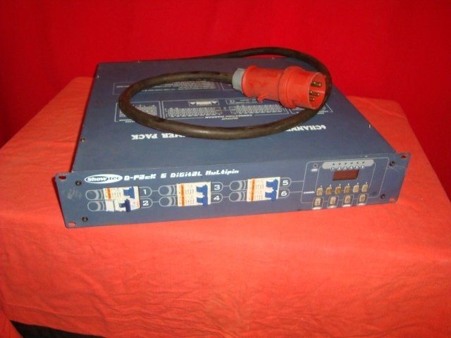 Gebruikt: Showtec D-Pak,6 Digitale Multipin Dimmer, 20230226, Overige typen, Ophalen of Verzenden, Mteurope@outlook.com, SHOWTEC