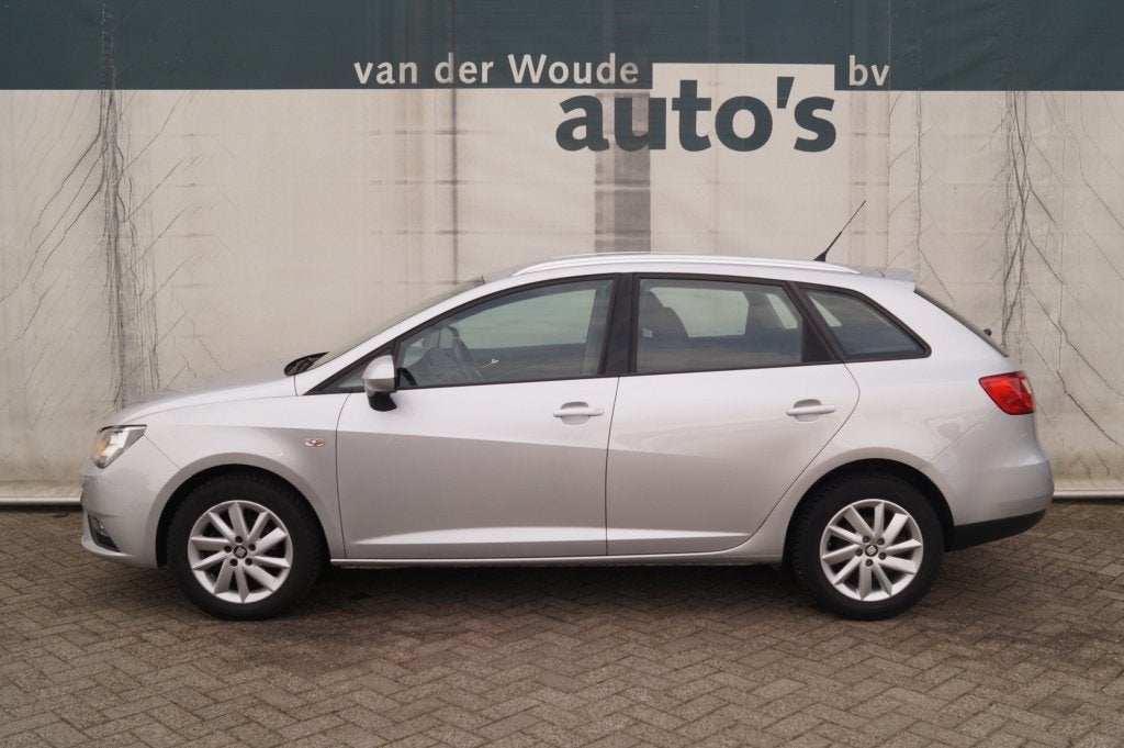 SEAT Ibiza ST 1.2 TDI Style Business Ecomotive -ECC-PDC-CRUI, Voorwielaandrijving, Stof, Gebruikt, 1199 cc