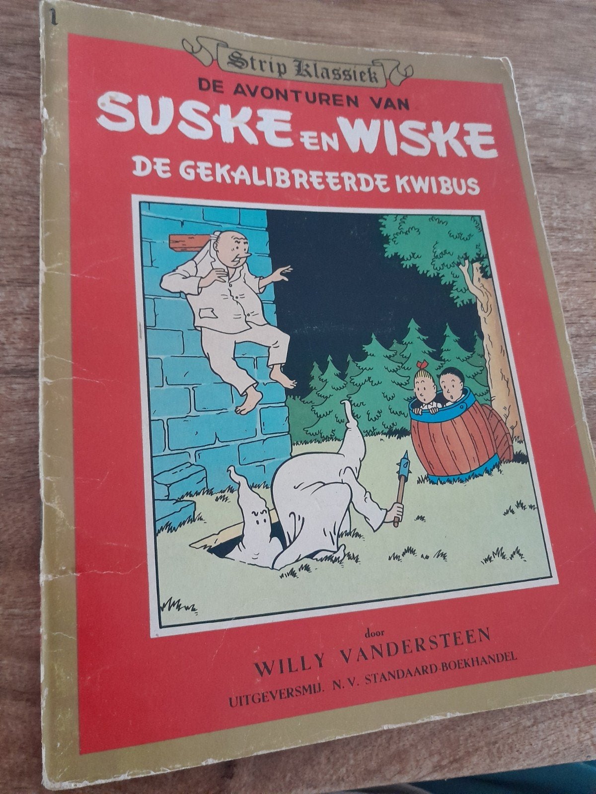 Suske en Wiske - De Gekalibreerde Kwibus (Strip Klassiek), Boeken, Stripboeken, Ophalen of Verzenden