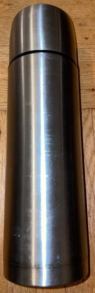 Thermosfles termosfles thermos fles 1 liter met klein deukje, Ophalen of Verzenden, Zo goed als nieuw