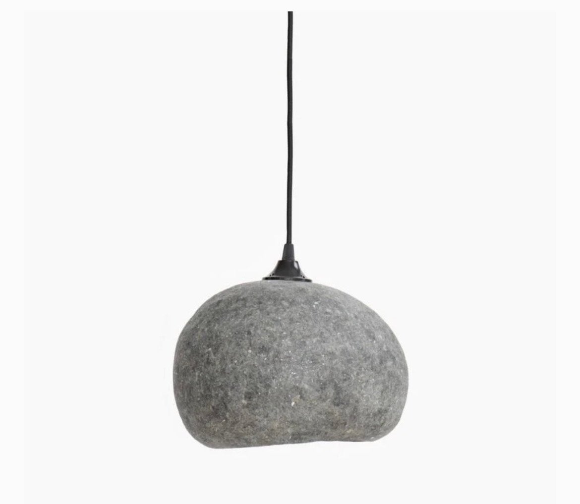 Ay Illuminate pebble small grey 2 stuks, Ophalen, Nieuw, Natuurlijk materiaal, E27 (groot)