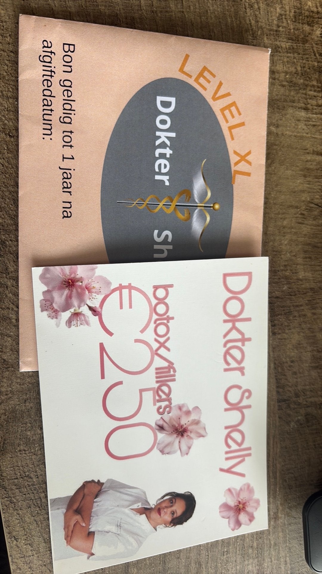 Botox/filler tegoedbon, Eén persoon, Cadeaubon, Overige typen