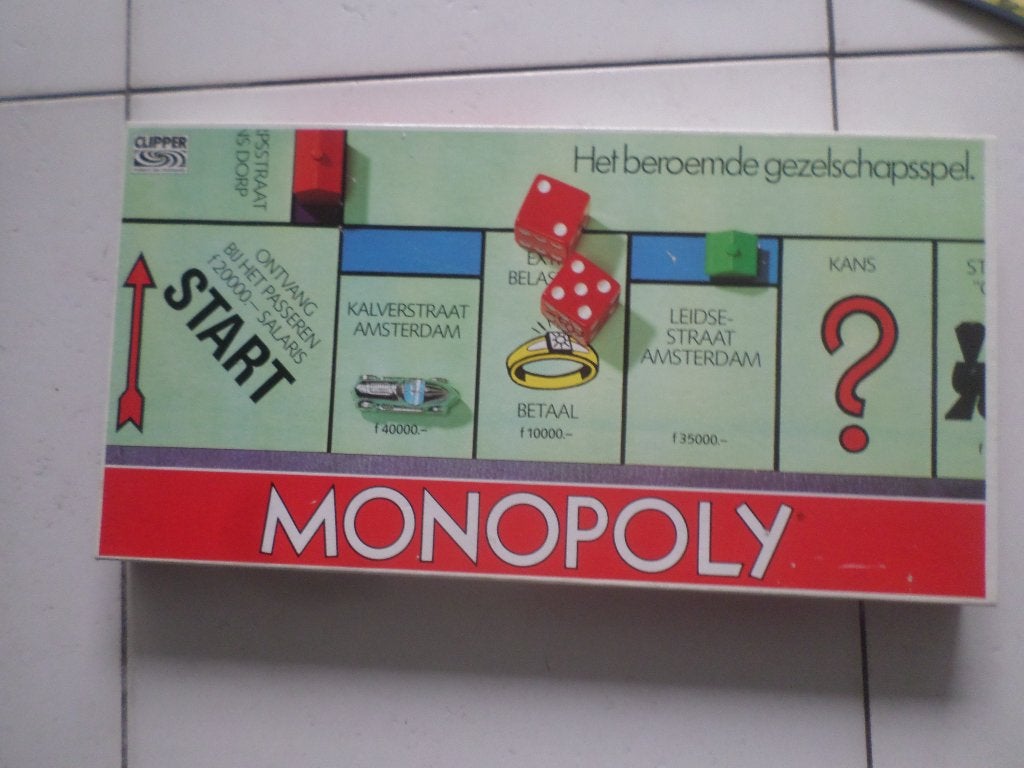 Bordspel MONOLPOLY, Vijf spelers of meer, Ophalen of Verzenden, Gebruikt, Clipper