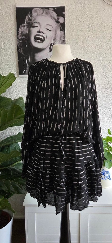 S - Amaya Amsterdam blouse Adele en rok!! Recent, Kleding | Dames, Gelegenheidskleding, Zo goed als nieuw, Overige typen, Maat 36 (S)