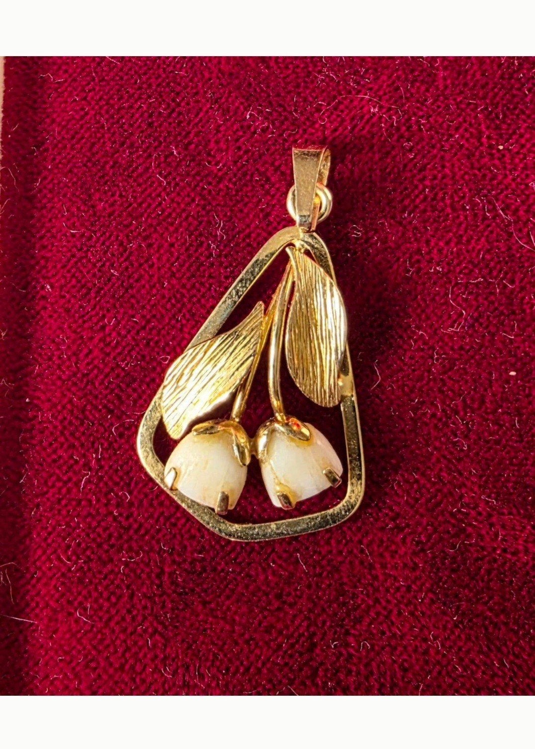 Gouden hanger Bloemenmotief 14 karaat TeKa, Ophalen, Zo goed als nieuw, Bloem of Plant, Goud