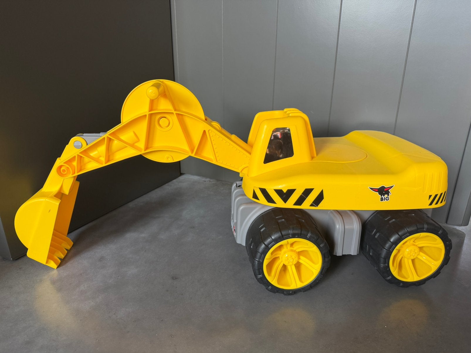 BIG - Power Worker Maxi Graafmachine - Loopauto - 50kg, Ophalen, Zo goed als nieuw