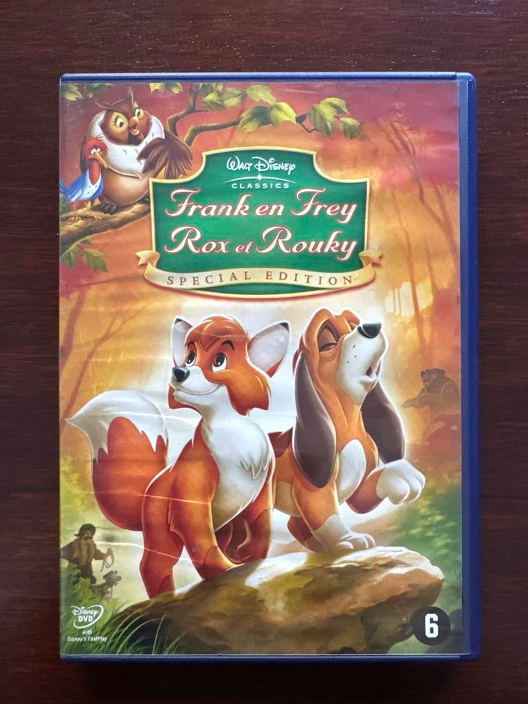 Disney DVD: Frank en Frey (Rox et Rouky) Special Edition, Cd's en Dvd's, Dvd's | Kinderen en Jeugd, Gebruikt, Film, Avontuur, Alle leeftijden