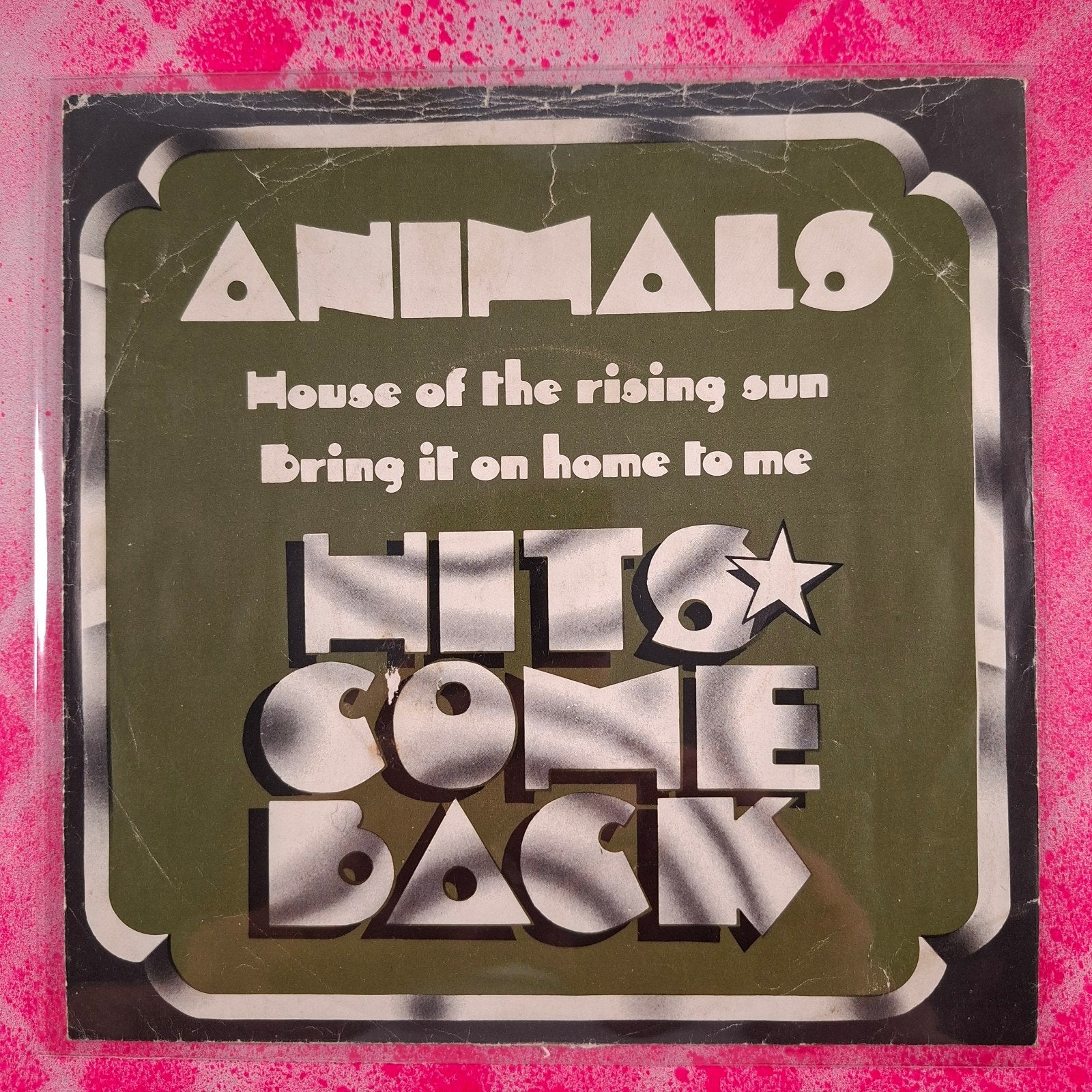 Animals House of the rising sun single.             Star45, Gebruikt, 7 inch, Single, Ophalen of Verzenden