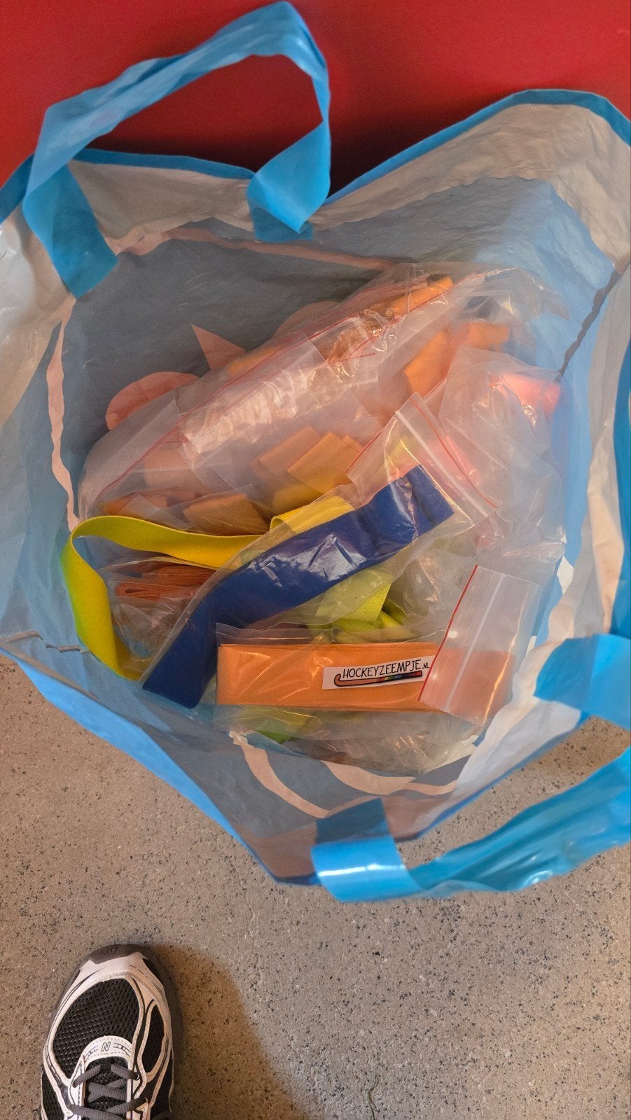 Grote partij hockeyzeempjes - diverse kleuren, Ophalen of Verzenden