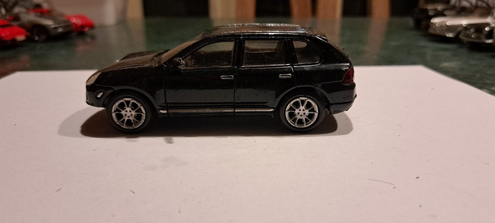 porsche cayenne turbo 1:36!!, Ophalen of Verzenden, Auto, Overige merken