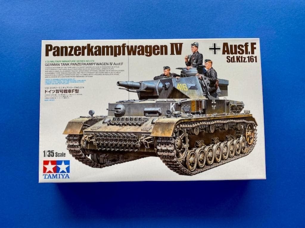 Tamiya	35374	Panzerkampfwagen IV Ausf. F	1/35, Verzenden, Nieuw, 1:32 tot 1:50, Italeri