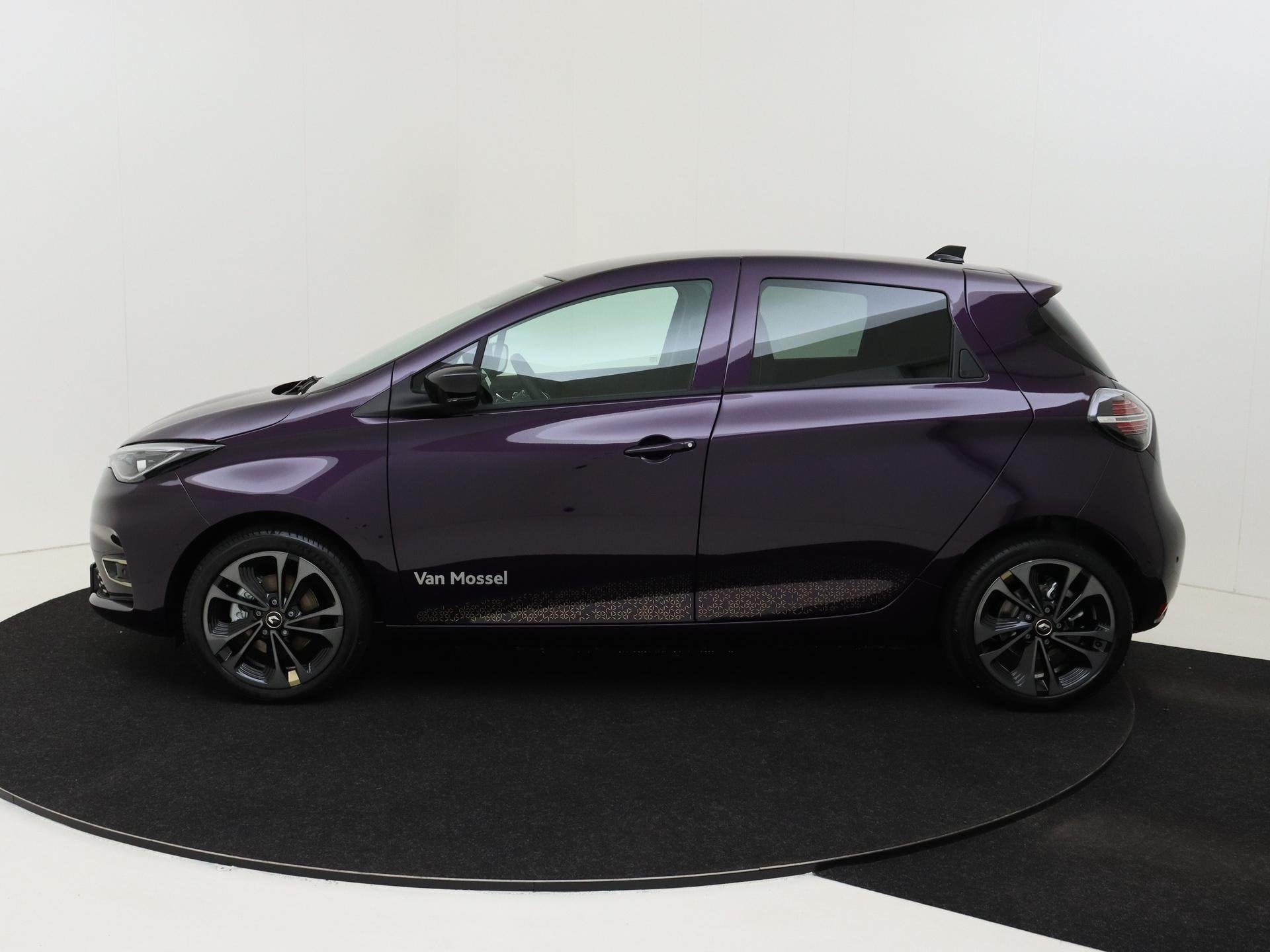 Renault ZOE R135 Pk Iconic 52 kWh Batterijkoop | Navigatie |, Auto's, Renault, Dealer onderhouden, 136 pk, Gebruikt, Overige kleuren
