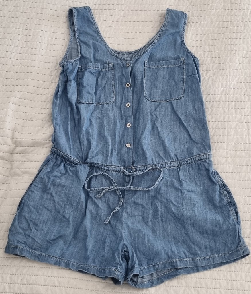 Jumpsuit jeans blauw broekpak maat m maat 38 spijkerbroek, Kleding | Dames, Maat 38/40 (M), Mavi jeans, Zo goed als nieuw, Verzenden