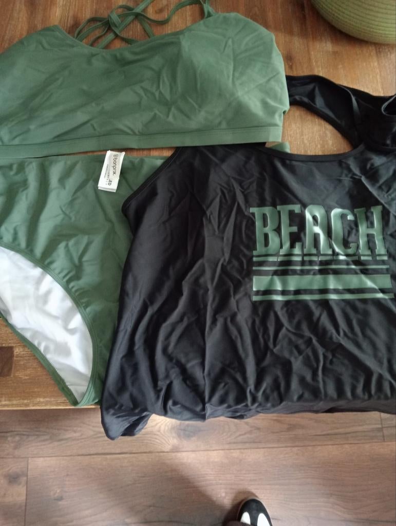 Nieuwe Tankini badpak jurk, Kleding | Dames, Badmode en Zwemkleding, Ophalen of Verzenden, Nieuw, Zwart, Badpak