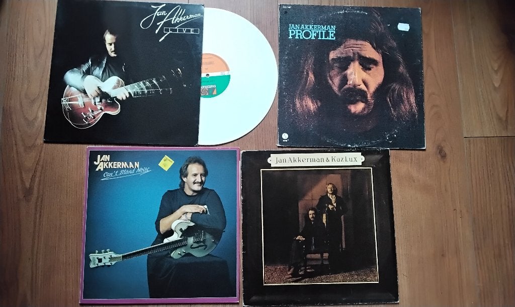 Jan Akkerman Diverse Lp's Progressieve / Symfonische Rock, Ophalen, Gebruikt, 12 inch, Poprock
