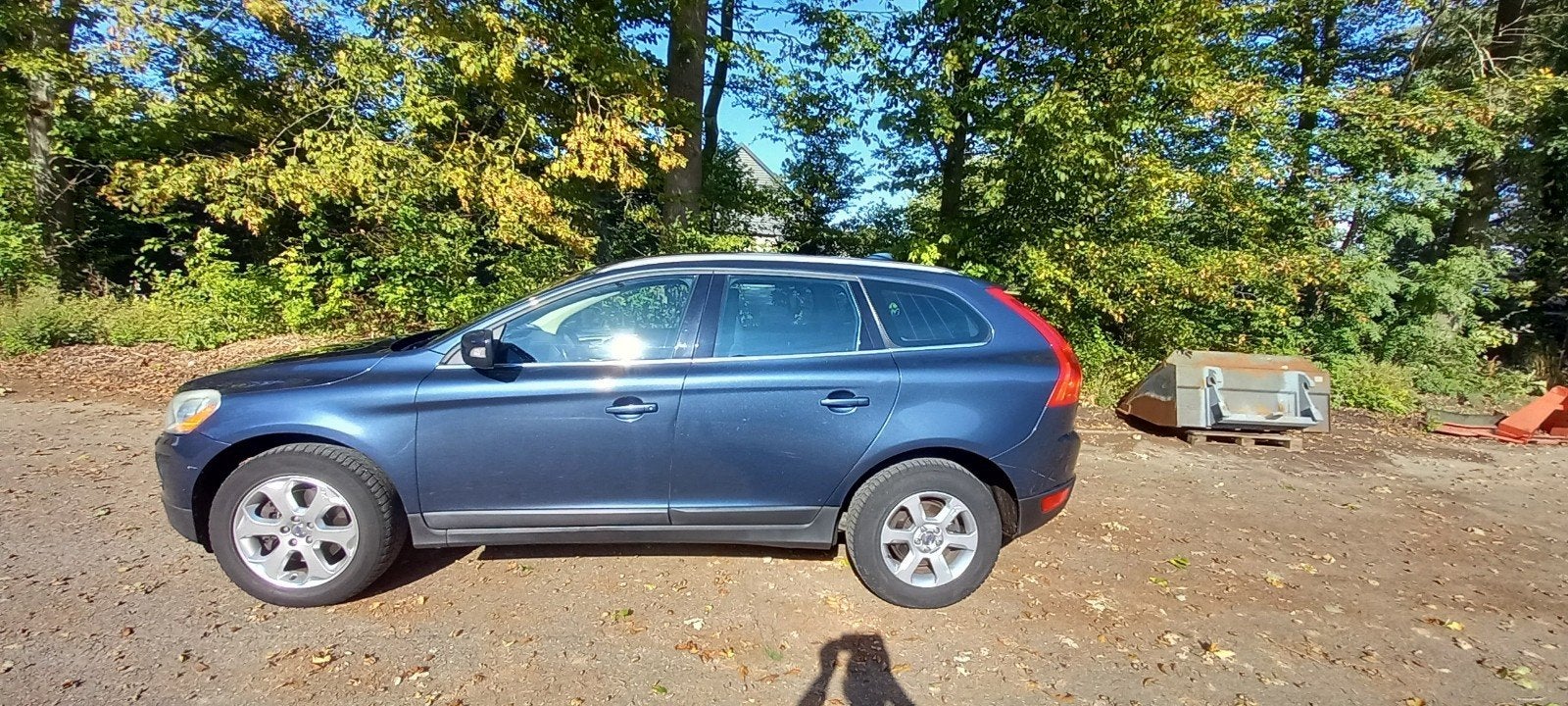 Volvo XC60 2.4 D5 AWD Geartronic 2009 Blauw, Auto's, Automaat, 1716 kg, 197 €/maand, 2000 kg
