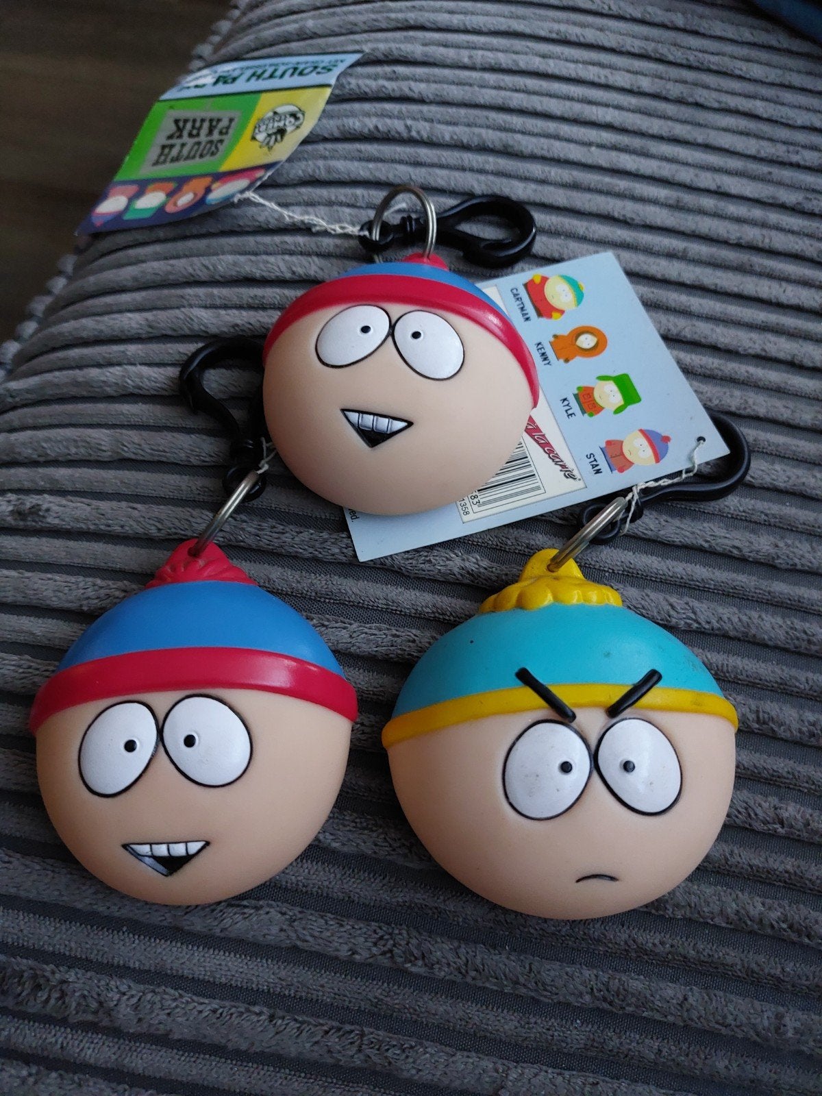 South Park sleutelhangers - Stan,en Cartman (nieuw), Ophalen of Verzenden