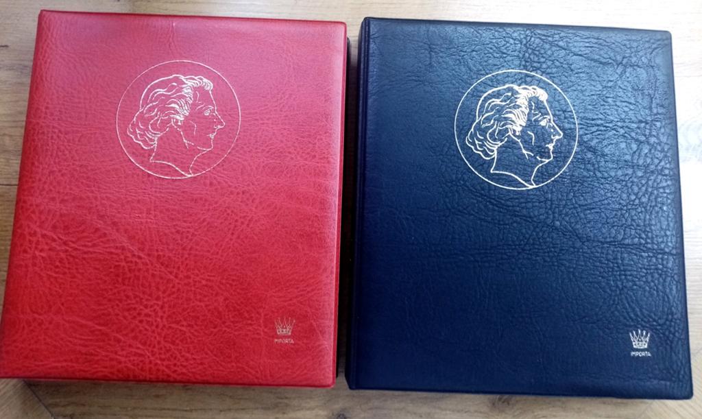2 Juliana albums importa met alle juliana munten incl zilver, Ophalen of Verzenden, Koningin Juliana, Setje, Zilver