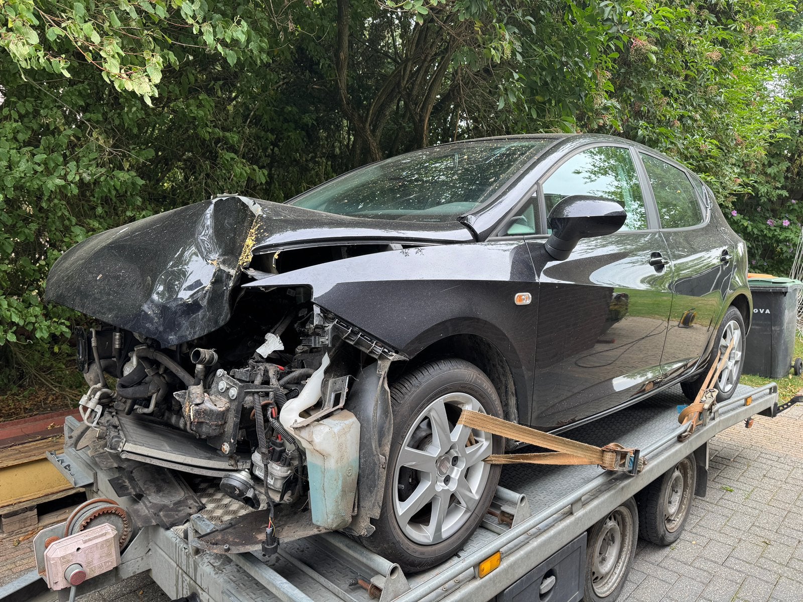 Seat Ibiza 1.2 TDI 55KW Ecomotive **schade auto**, Auto's, Voorwielaandrijving, Stof, 74 pk, 1199 cc