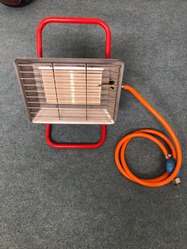 Infraroodstraler met vast statief 4,2 KW, Ophalen of Verzenden, Zo goed als nieuw