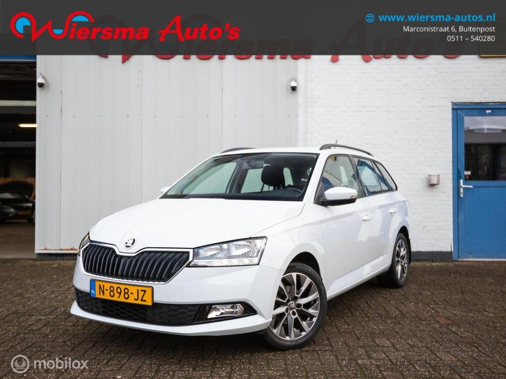 Skoda Fabia Combi 1.0 TSI |OrgNL|Afleverklaar|Trekhaak|Carpl, Voorwielaandrijving, Stof, Gebruikt, Euro 6