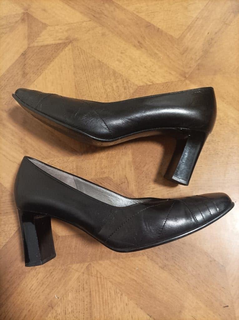 Gabor leren pumps maat 6 (39) zwart, Pumps, Zwart, Gabor, Ophalen of Verzenden