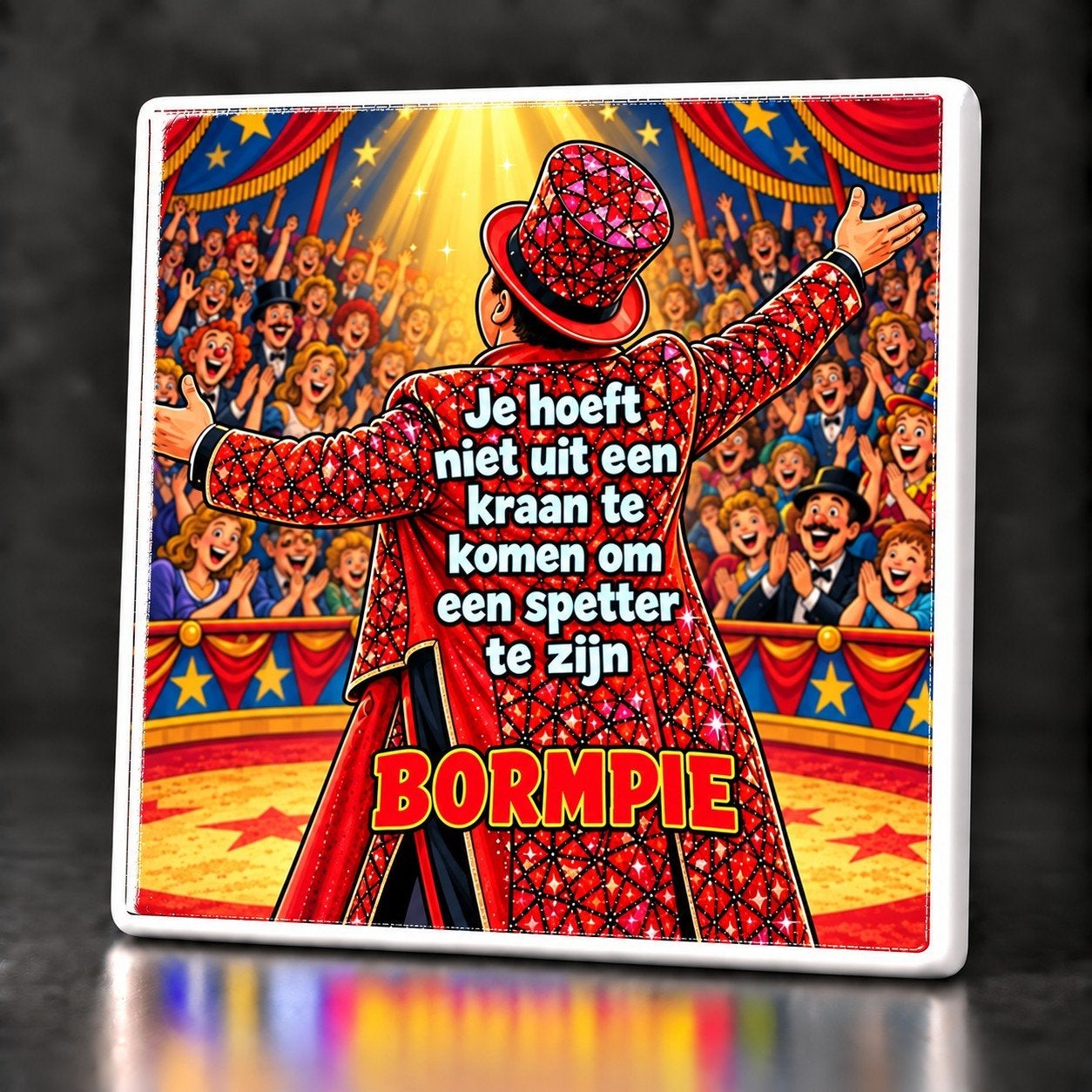 humor tegels lees advertentie, Ophalen of Verzenden