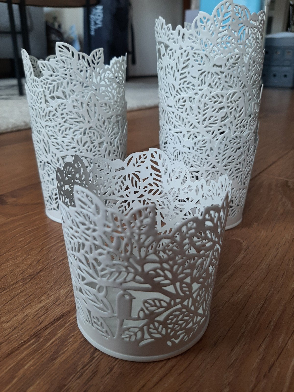 8x theelichthouder Ikea SAMVERKA, Ophalen, IKEA, Waxinelichthouder, Zo goed als nieuw