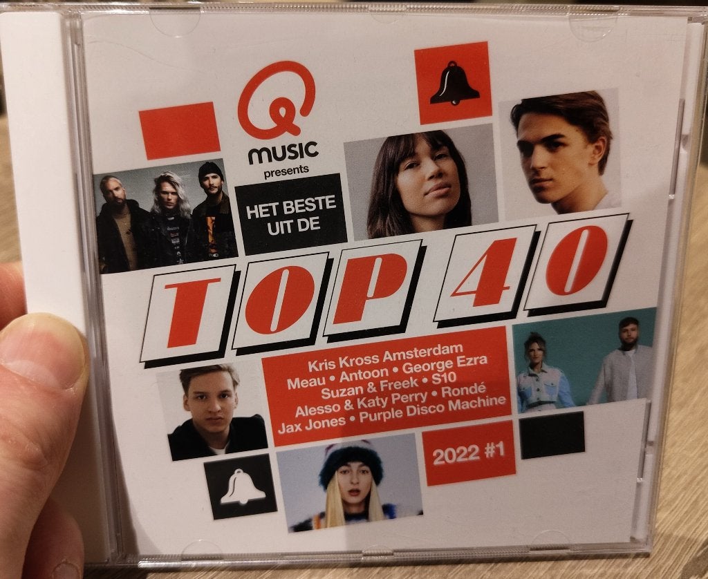 Q-Music Presents Het Beste Uit De Top 40 2022 - 1, Cd's en Dvd's, Verzenden, Zo goed als nieuw, Verzamelalbum, Pop