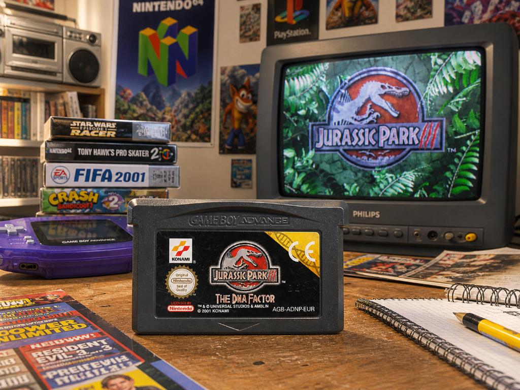 GBA - Jurassic Park III The DNA Factor - Cart, Avontuur en Actie, Gebruikt, 1 speler, Ophalen of Verzenden