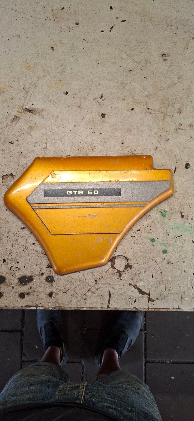Zundapp 517 GTS 50 zijdeksel kap goud, Ophalen of Verzenden, Gebruikt, Kap