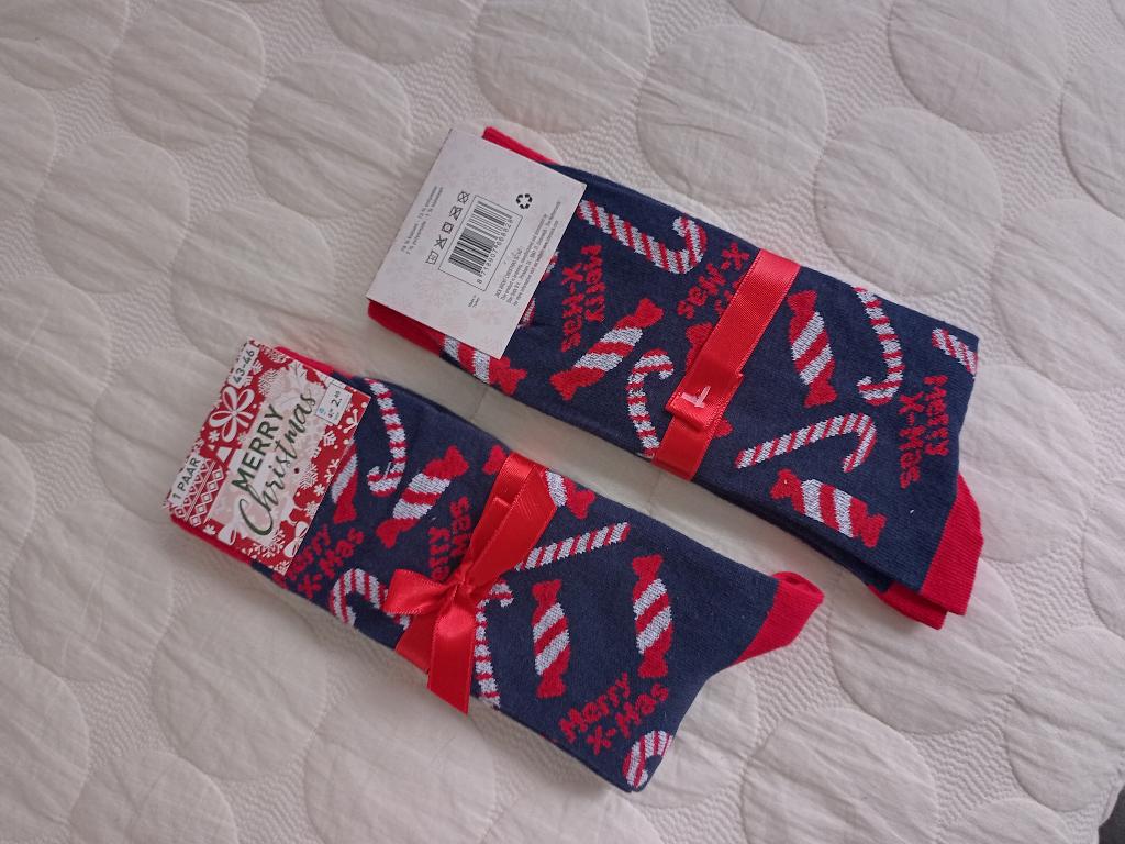 Kerst sokken maat 43 - 46 nieuw, Diversen, Kerst, Ophalen of Verzenden, Nieuw