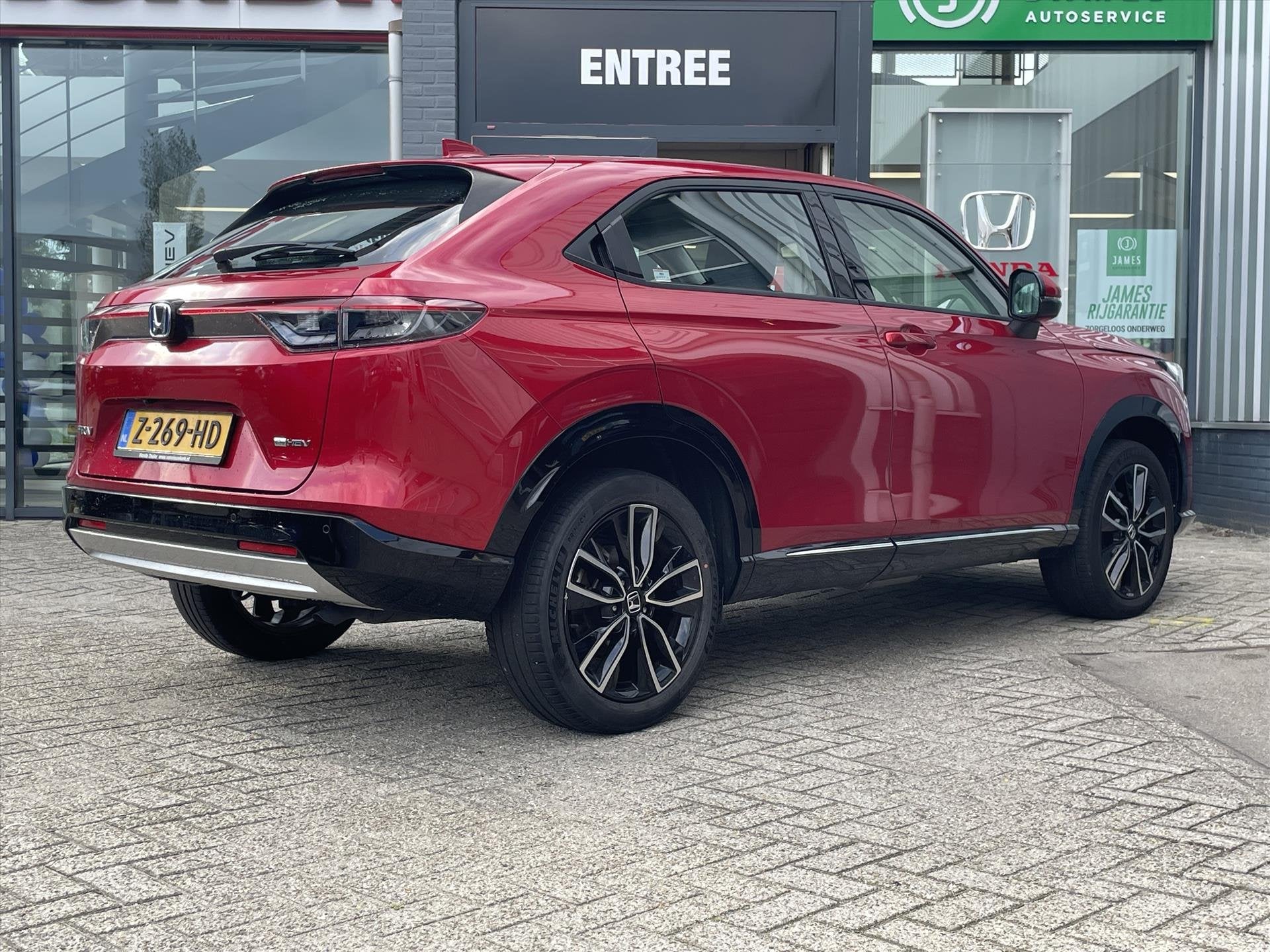 HONDA HR-V 1.5 e:HEV Automaat Advance | Carplay & Android |, Auto's, Leder en Stof, Origineel Nederlands, Hybride Elektrisch/Benzine