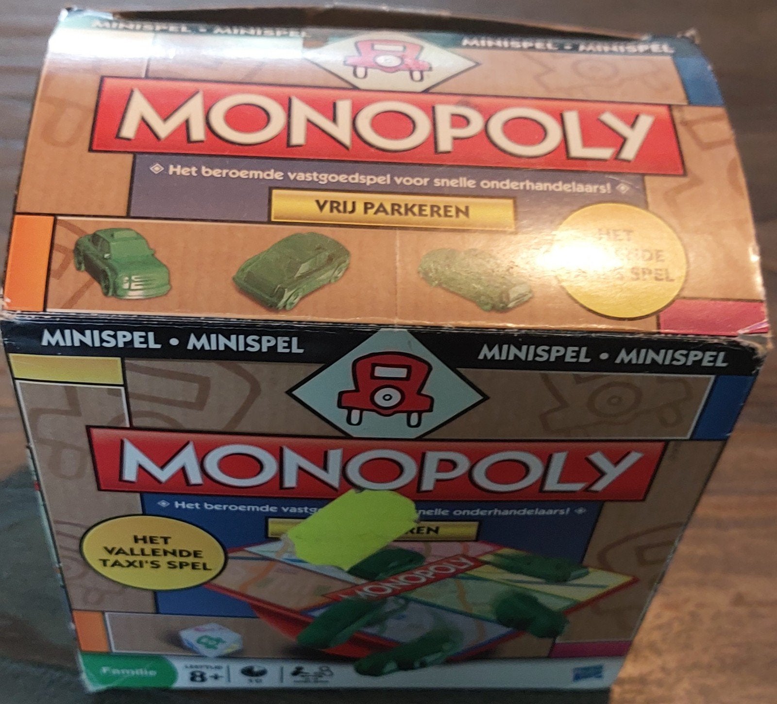 Monopoly Minispel: Vrij Parkeren, Gebruikt, Een of twee spelers, Ophalen of Verzenden, Hasbro