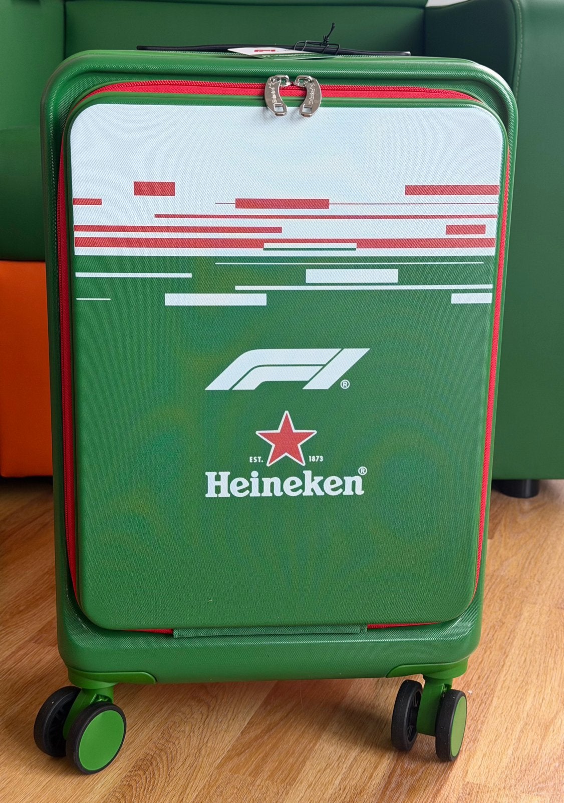 Heineken Formule 1 trolley, handbagageformaat, F1, nieuw!, Verzamelen, Ophalen of Verzenden, Nieuw, Formule 1