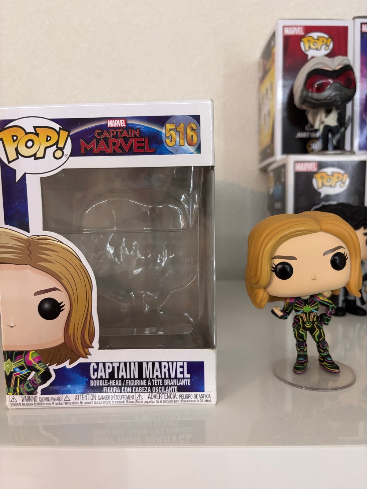 Funko Pop! Captain Marvel 516, Ophalen, Zo goed als nieuw