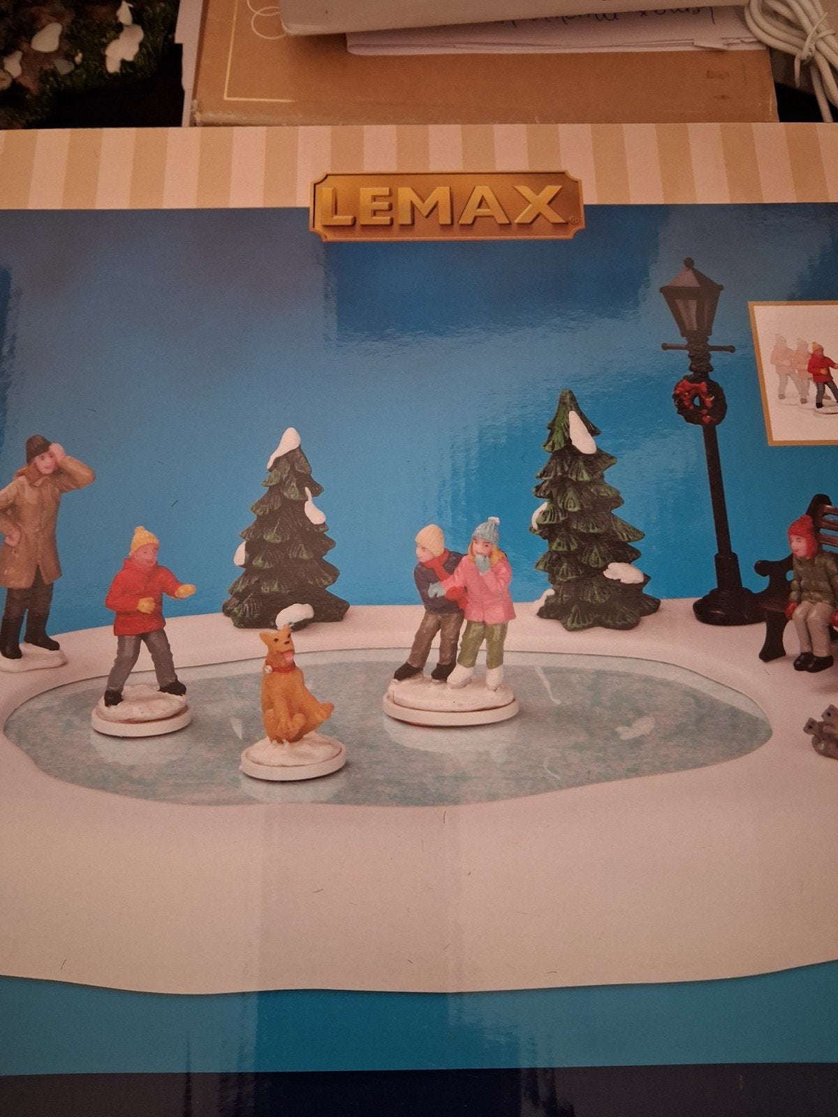 Lemax schaatsbaan, Diversen, Ophalen of Verzenden