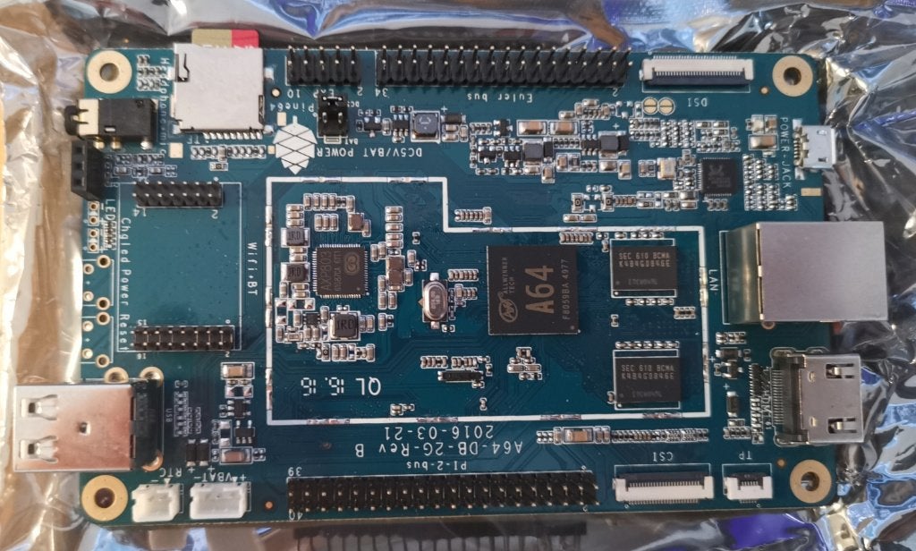 Pine A64+ 2GB, Computers en Software, Moederborden, Ophalen of Verzenden, Zo goed als nieuw, Overige typen, DDR3