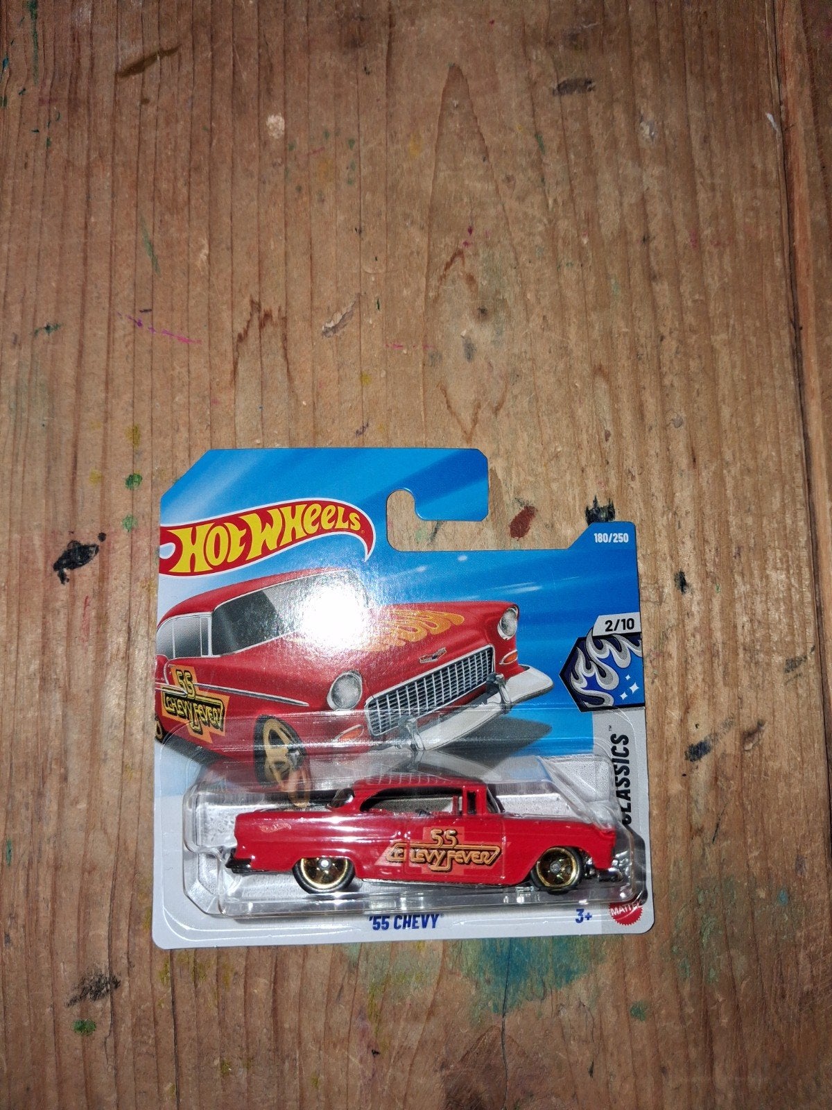 Hot Wheels '55 Chevy - Nieuw in verpakking, Ophalen of Verzenden, Nieuw, Auto, Overige merken
