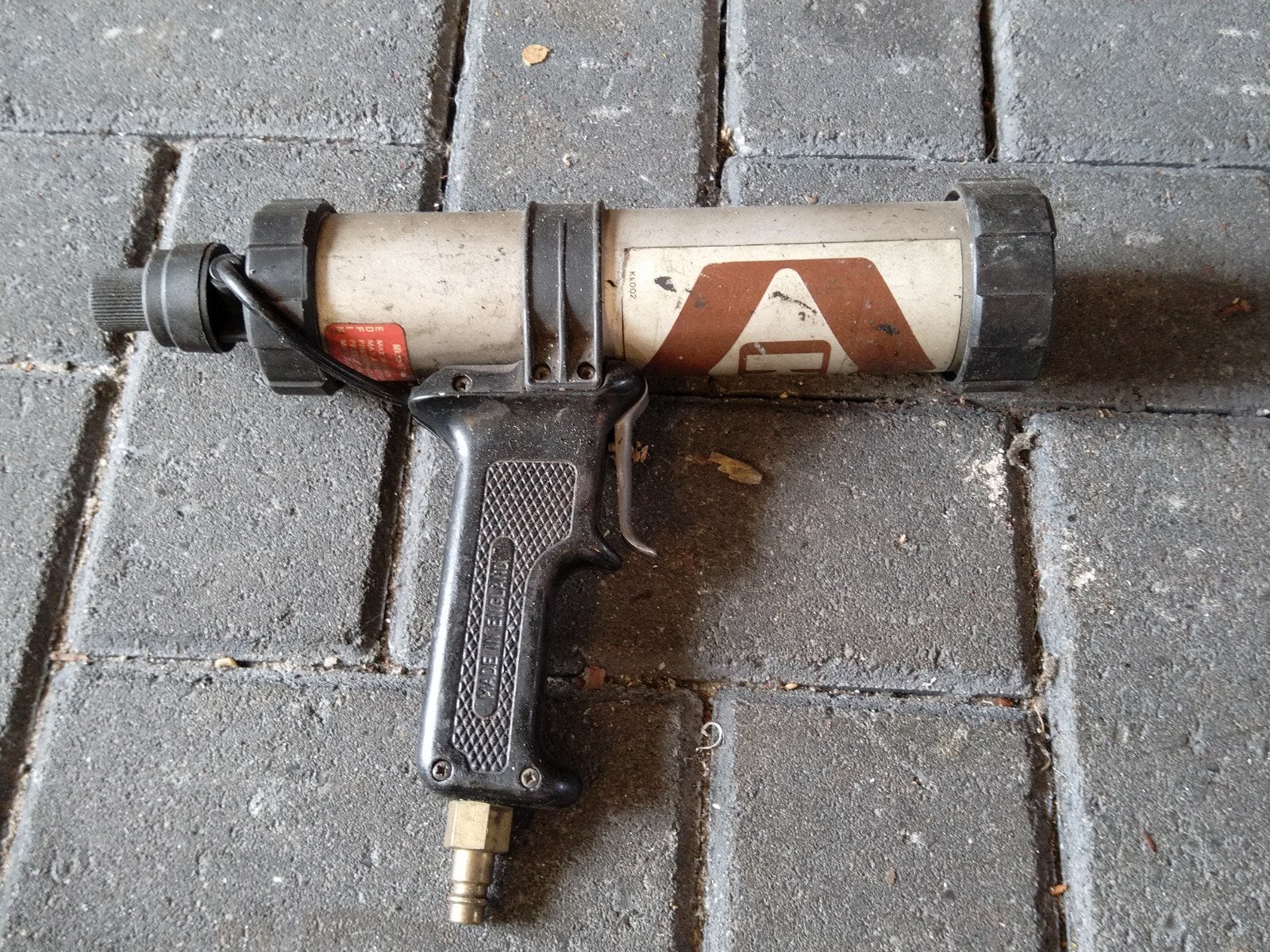 Pneumatische kitspuit, Ophalen of Verzenden, Gebruikt