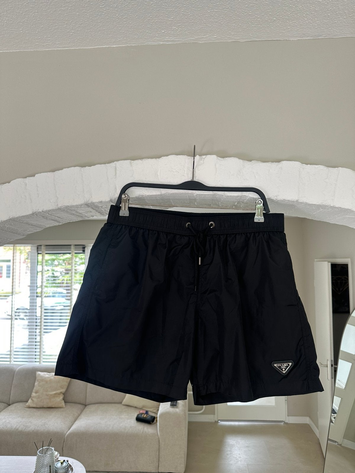 PRADA SHORT, Kleding | Heren, Ophalen of Verzenden, Maat 56/58 (XL), Zwart, Zwemshort