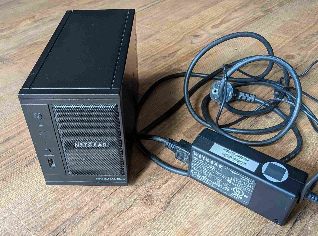 Netgear ReadyNAS Duo met 2  160 GB, Ophalen of Verzenden, Gebruikt