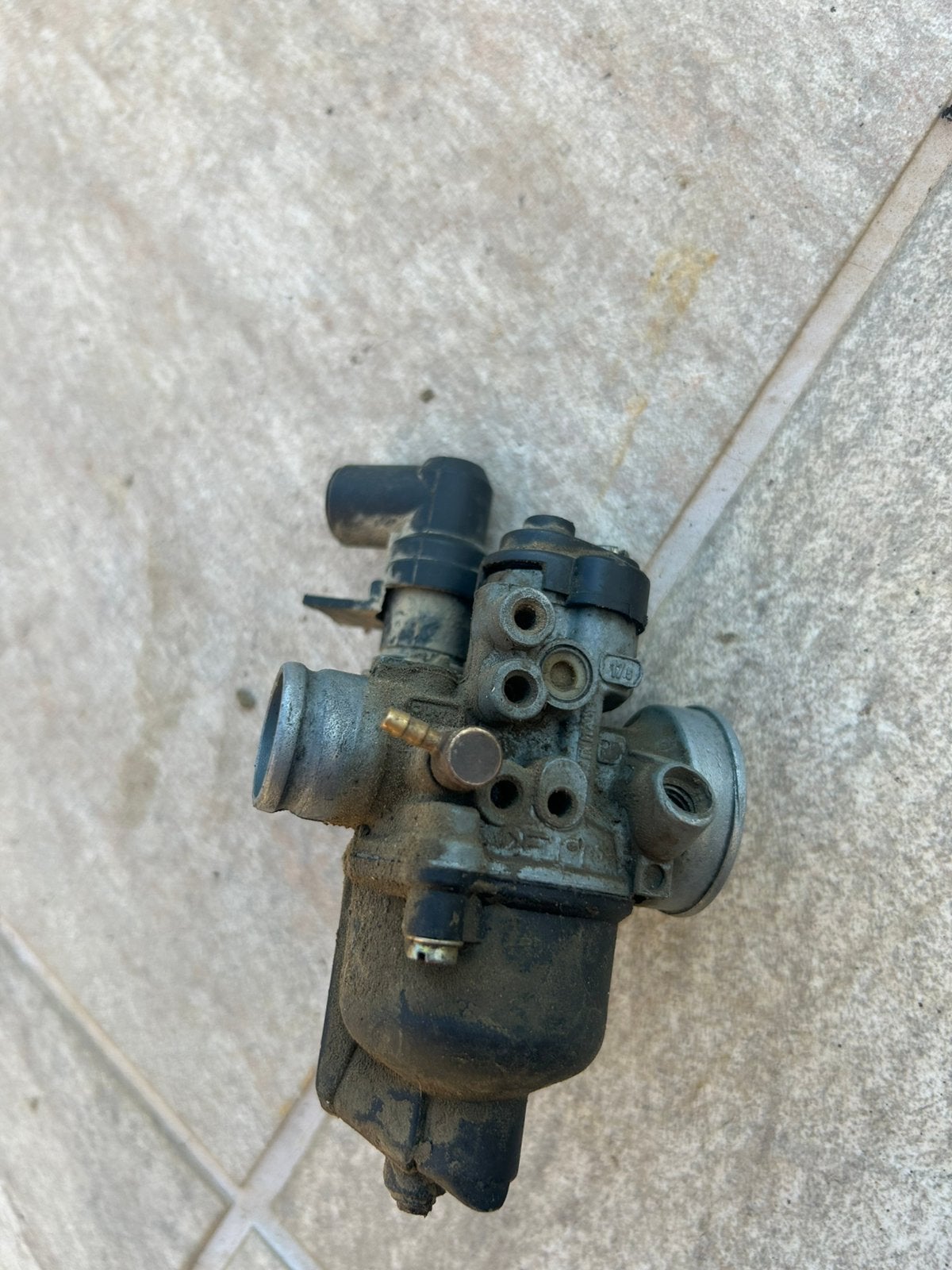 Piaggio dellorto 17.5 mm carburateur sp 2takt onderdelen, Motoren, Ophalen of Verzenden