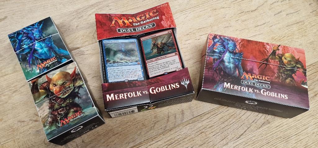 Duel Decks: Merfolk vs Goblins, Ophalen of Verzenden, Nieuw, Speeldeck