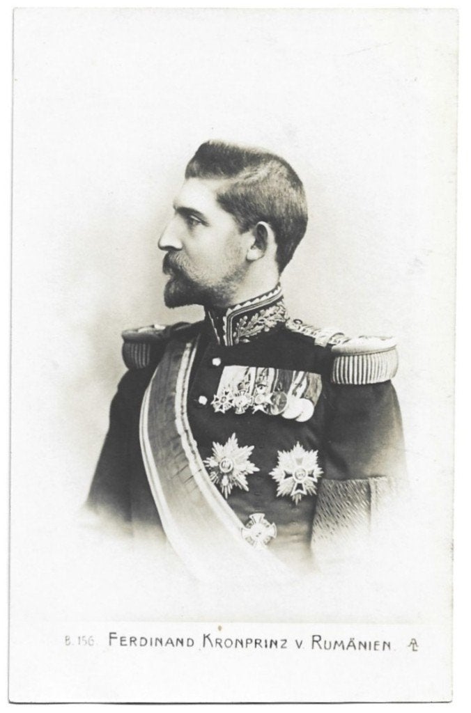 Roemenie (7) Ferdinand I, Verzenden, Nieuw, Buitenland, Kaart, Foto of Prent