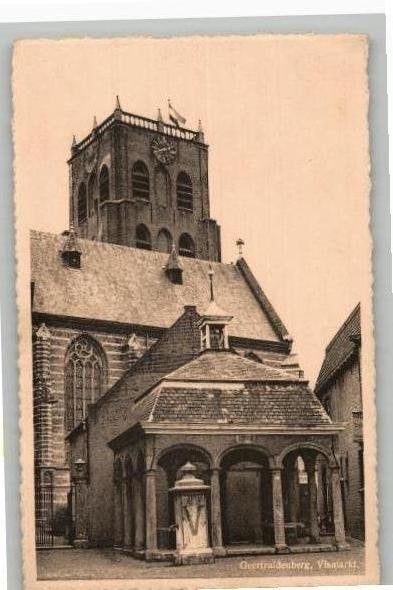 Geertruidenberg Vismarkt met stadspomp SPARO